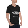 Well, well, well. Look what finally decided to show up. Hello Friday! - Unisex Short Sleeve V-Neck Jersey Tee Funny quotes 7829141