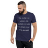 The more you weight, the harder you are to kidnap. Stay safe, eat cake! - Unisex Triblend Short Sleeve T-Shirt Funny quotes 7825776
