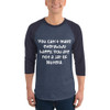 You can't make everybody happy. You are not a jar of Nutella. - Unisex Fine Jersey Raglan Tee Funny quotes 7828660