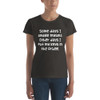 Some days I amaze myself. Other days I put my keys in the fridge. - Ladies Ringspun Fashion Fit T-Shirt Funny quotes 7822481
