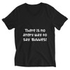 There is no angry way to say "Bubbles! - Unisex Short Sleeve V-Neck Jersey Tee Funny quotes 7828394