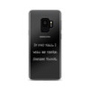 If you fall, I will be there. Signed: Floor. - Samsung Case Funny quotes 7830888