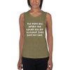 The more you weight the harder you are to kidnap. Stay safe eat cake. - Women's Flowy Muscle Tank Funny quotes 7831241