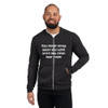 You never know what you have until you clean your room. - Unisex Triblend Lightweight Zip Hoodie Funny quotes 7832181