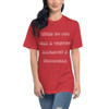 What do you call a thieving alligator? A Crookodile - Unisex Short Sleeve Crew Neck Funny quotes 7825303