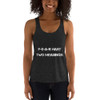F-E-A-R hast two meanings: - Women's Tri-Blend Racerback Tank Motivational quotes 7823915