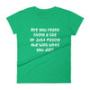 Are you really living a life or just paying the bills until you die? - Ladies Ringspun Fashion Fit T-Shirt Funny quotes 7823103