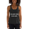 You are your own limit. - Women's Tri-Blend Racerback Tank Motivational quotes 7823883