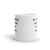 Be crazy enough you know you can make anything in life. - White Glossy Mug Motivational quotes 7822671