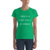There is no angry way to say bubbles. - Ladies Ringspun Fashion Fit T-Shirt Funny quotes 7821369