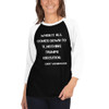 When it all comes down to it, nothing trumps execution. - Gary Vaynerchuk - Unisex Fine Jersey Raglan Tee Motivational quotes 7829419