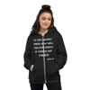 If you haven't tried, how will you ever know if there's any chance? - Jack Ma - Unisex Flex Fleece Zip Hoodie Motivational quotes 7825306