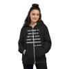The road to success is dotted with many tempting parking spaces. - Will Rogers - Unisex Flex Fleece Zip Hoodie Motivational quotes 7825026