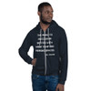The road to success is dotted with many tempting parking spaces. - Will Rogers - Unisex Flex Fleece Zip Hoodie Motivational quotes 7825026