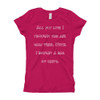 All my life I thought the air was free. Until I bought a bag of chips. - Girl's The Princess Tee Funny quotes 7822272
