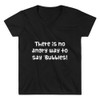 There is no angry way to say "Bubbles! - Lightweight V-Neck T-Shirt Funny quotes 7831247