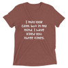 I may look calm, but in my mind, I have killed you three times. - Unisex Triblend Short Sleeve T-Shirt Funny quotes 7826406