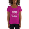 People say nothing is impossible. But I do nothing every day! - Ladies Sheer Scoopneck T-Shirt Funny quotes 7821672