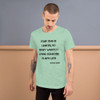 Your time is limited, so don't waste it living someone else's life! - Steve Jobs - Unisex Short Sleeve Jersey T-Shirt Motivational quotes 7826680