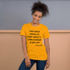 Your time is limited, so don't waste it living someone else's life! - Steve Jobs - Unisex Short Sleeve Jersey T-Shirt Motivational quotes 7826680