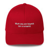 When you are Downie, eat a brownie. - Twill Cap Funny quotes 7820406