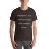 Overpack. It's why suitcases have wheels now. - Unisex Short Sleeve Jersey T-Shirt Funny quotes 7825730