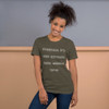 Overpack. It's why suitcases have wheels now. - Unisex Short Sleeve Jersey T-Shirt Funny quotes 7825730
