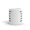 No matter how you feel, get up, dress up, show up and never give up. - White Glossy Mug Motivational quotes 7823558