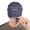 Your potential is endless. - Vintage Beechfield Dad hat Motivational quotes 7820801