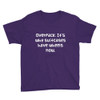 Overpack. It's why suitcases have wheels now. - Youth Lightweight Fashion T-Shirt Funny quotes 7819408