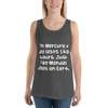 On Mercury, a day lasts 1,408 hours. Just like Monday does on Earth. - Unisex Jersey Tank Funny quotes 7830141