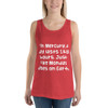 On Mercury, a day lasts 1,408 hours. Just like Monday does on Earth. - Unisex Jersey Tank Funny quotes 7830141