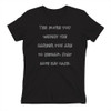 The more you weight the harder you are to kidnap. Stay safe eat cake. - Ladies' The Boyfriend Tee Funny quotes 7822726