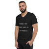 There is no angry way to say bubbles. - Unisex Short Sleeve V-Neck Jersey Tee Funny quotes 7828379