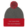 Last name Ever, first name Greatest. - Pom Pom Knit Cap Funny quotes 7820621