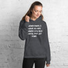 Sometimes I have to tell myself it's not worth the jail time. - Unisex Hooded Sweatshirt Funny quotes 7824975