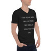 The truth will set you free. But first, it will piss you off. - Unisex Short Sleeve V-Neck Jersey Tee Funny quotes 7828866