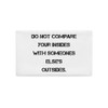 Do not compare your insides with someones else's outsides. - Premium Pillow Case Motivational quotes 7829458