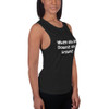 When you are Downie, eat a brownie. - Women's Flowy Muscle Tank Funny quotes 7830398