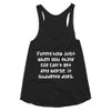 Funny how just when you think life can't get any worse, it suddenly does. - Women's Tri-Blend Racerback Tank Funny quotes 7823200