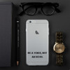 Be a voice, not an echo. - iPhone Case Motivational quotes 7828353