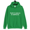 There is beauty in simplicity. - Unisex Hooded Sweatshirt Funny quotes 7823735