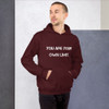 You are your own limit. - Unisex Hooded Sweatshirt Motivational quotes 7825919