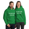 You are your own limit. - Unisex Hooded Sweatshirt Motivational quotes 7825919
