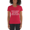 Wine is always the answer. What was the question again? - Ladies' The Boyfriend Tee Funny quotes 7822683