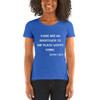 There are no shortcuts to any place worth going. - Beverly Sills - Ladies' Triblend Short Sleeve T-Shirt Motivational quotes 7826606