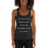 Life was much easier when apple and blackberry were just fruits. - Women's Tri-Blend Racerback Tank Funny quotes 7823559