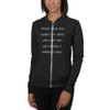 Funny how just when you think life can't get any worse, it suddenly does. - Unisex Triblend Lightweight Zip Hoodie Funny quotes 7831938