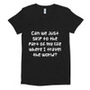 Can we just skip to the part of my life where I travel the world? - Women's Tri-Blend T-Shirt Funny quotes 7823974