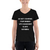 Do not compare your insides with someones else's outsides. - Lightweight V-Neck T-Shirt Motivational quotes 7831996